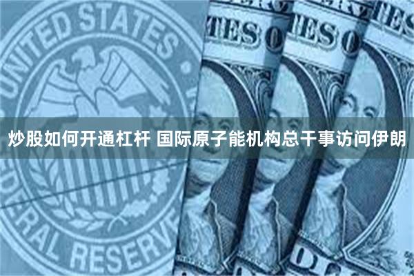 炒股如何开通杠杆 国际原子能机构总干事访问伊朗