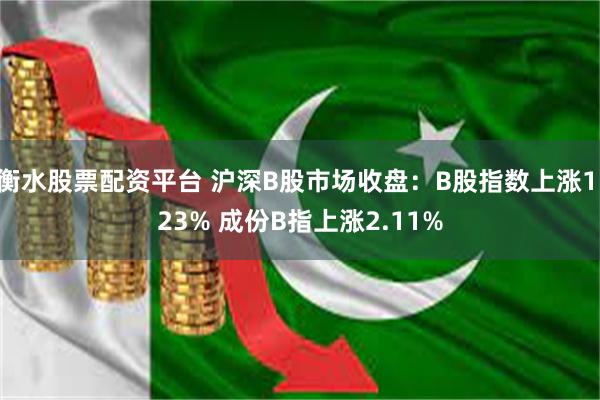 衡水股票配资平台 沪深B股市场收盘：B股指数上涨1.23% 成份B指上涨2.11%