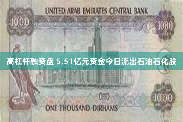 高杠杆融资盘 5.51亿元资金今日流出石油石化股