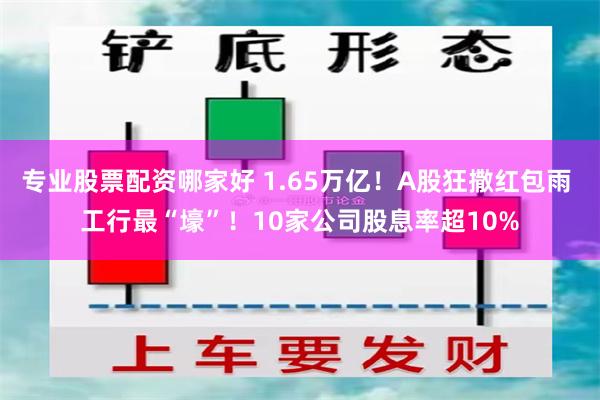 专业股票配资哪家好 1.65万亿！A股狂撒红包雨 工行最“壕”！10家公司股息率超10%