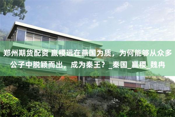 郑州期货配资 嬴稷远在燕国为质，为何能够从众多公子中脱颖而出，成为秦王？_秦国_赢稷_魏冉